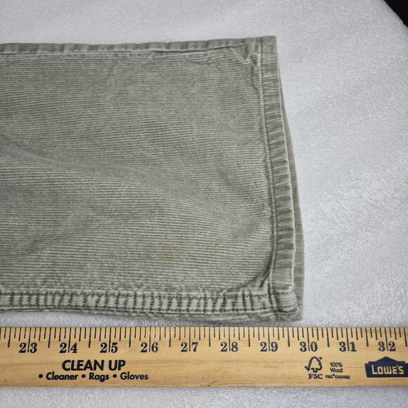 VINEYARD VINES Corduroy Pants Men's Size 38 x 32 Gray Khaki 5-Pocket Cotton - Picture 6 of 8